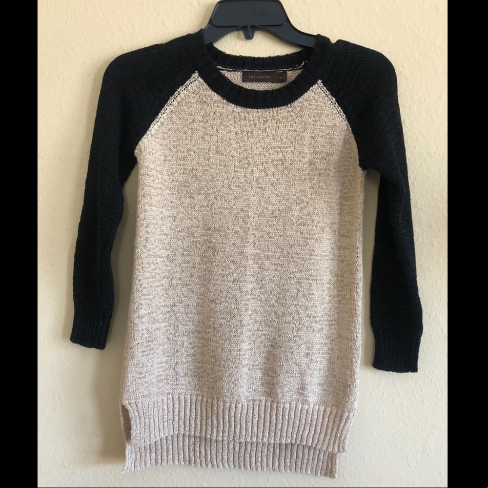 The Limited Sweater 3/4 sleeve XS